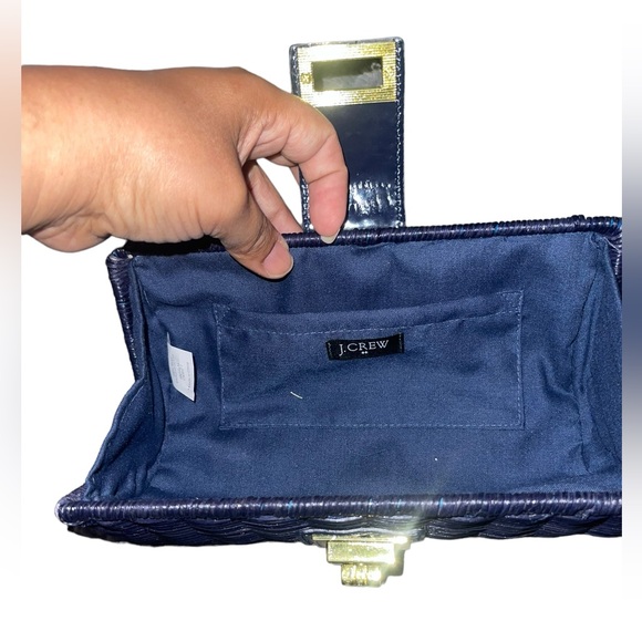 J. Crew wicker basket clutch - Picture 8 of 11